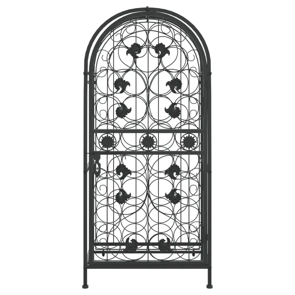 Porte-bouteille ancien fer forgé