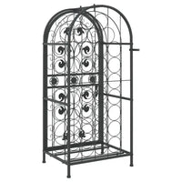 Porte-bouteille ancien fer forgé