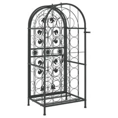 Porte-bouteille ancien fer forgé