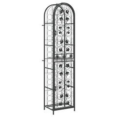 Porte-bouteille ancien fer forgé