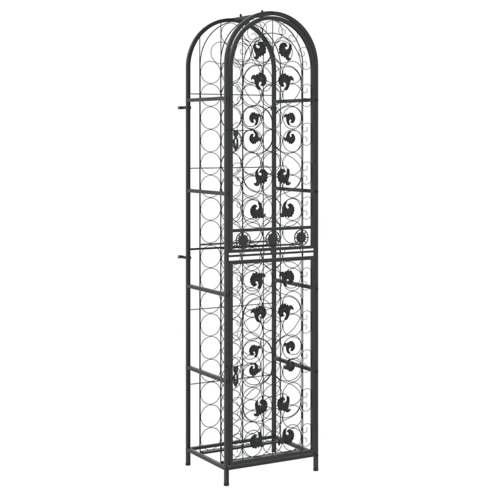 Porte-bouteille ancien fer forgé