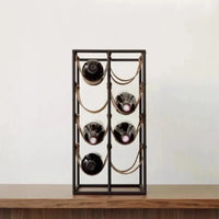 Porte-bouteille vin cuir
