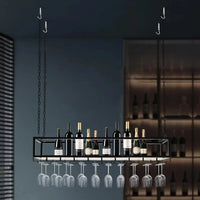 Porte-bouteille bar suspendu