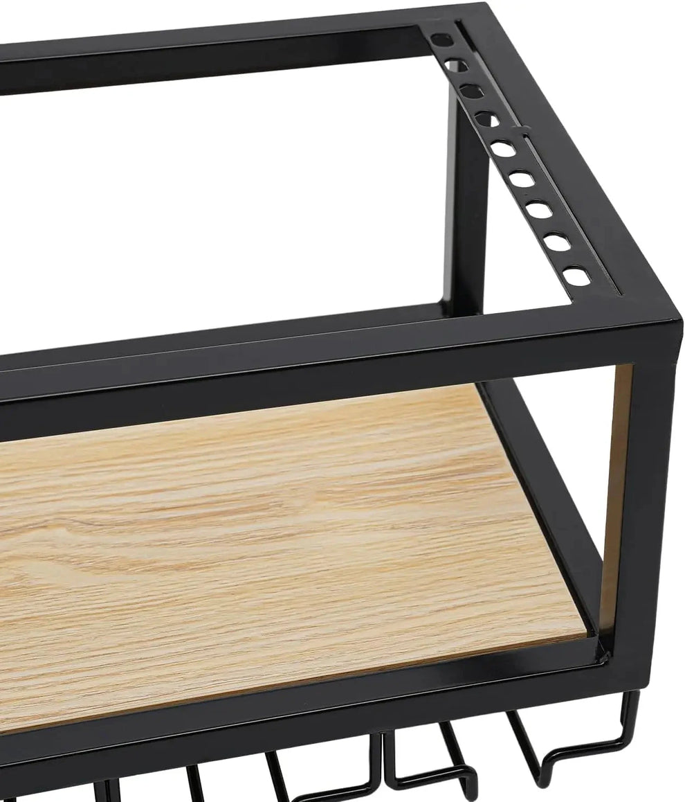 Porte-bouteille bar suspendu