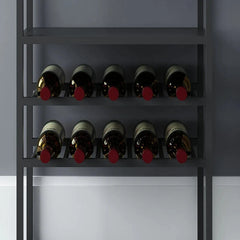 Range-bouteille métal