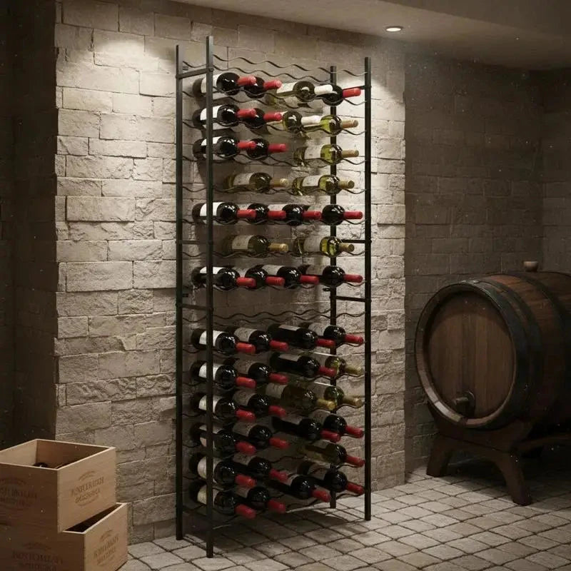 Range-bouteille en fer forgé