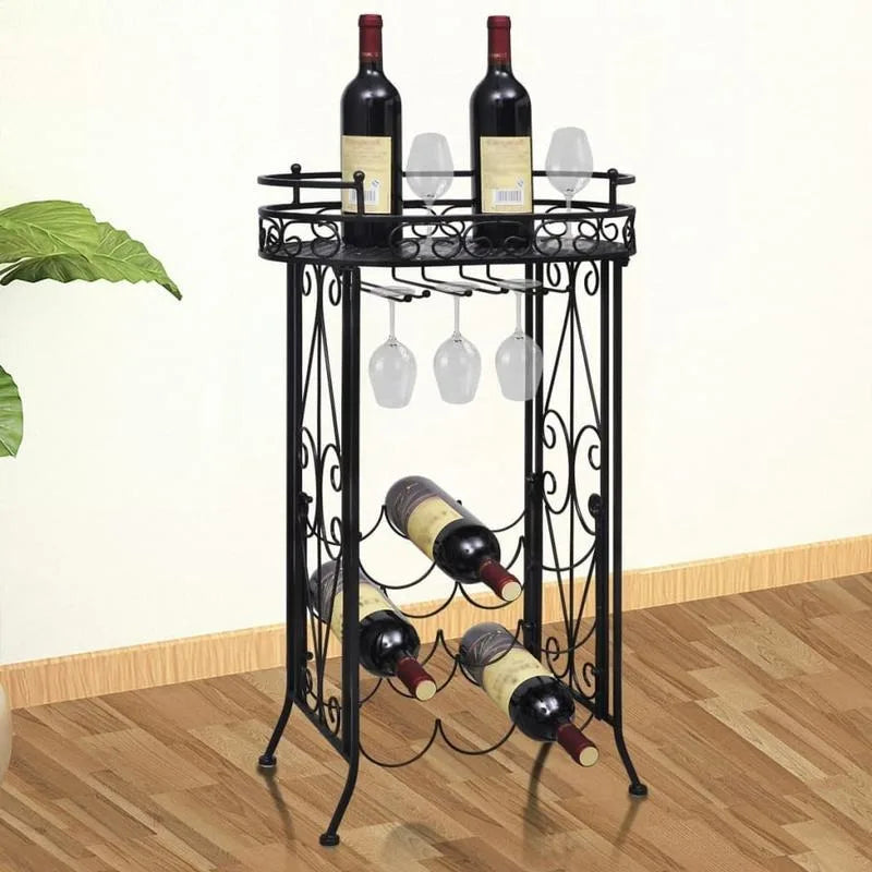 Range-bouteille vintage vue de face