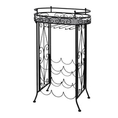 Range-bouteille vintage zoom matière
