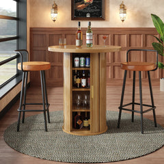 Table rangement bouteille en situation