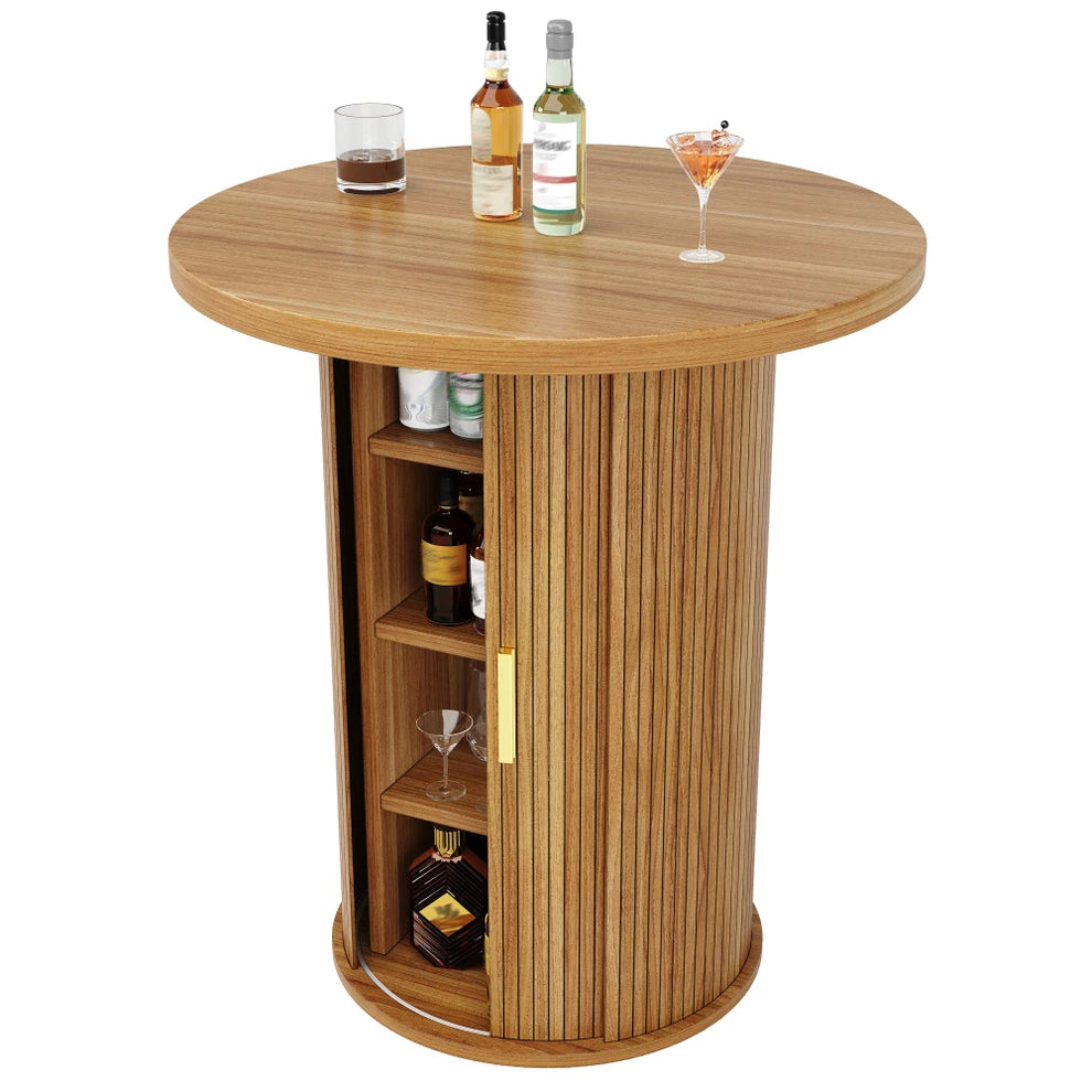 Table rangement bouteille vue d'ensemble