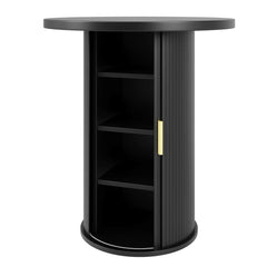Table rangement bouteille pour le salon