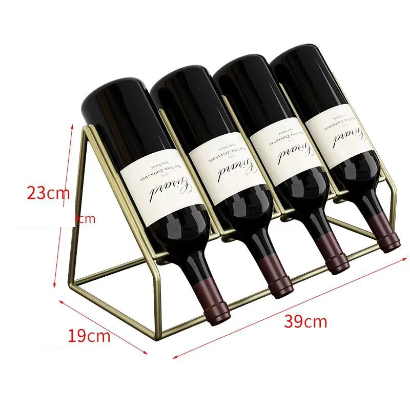 Présentoir bouteille angle trois-quarts