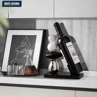 Support de bouteille de vin détail du rangement