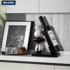 Support de bouteille de vin détail du rangement