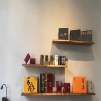 Support bouteille mural bois en situation