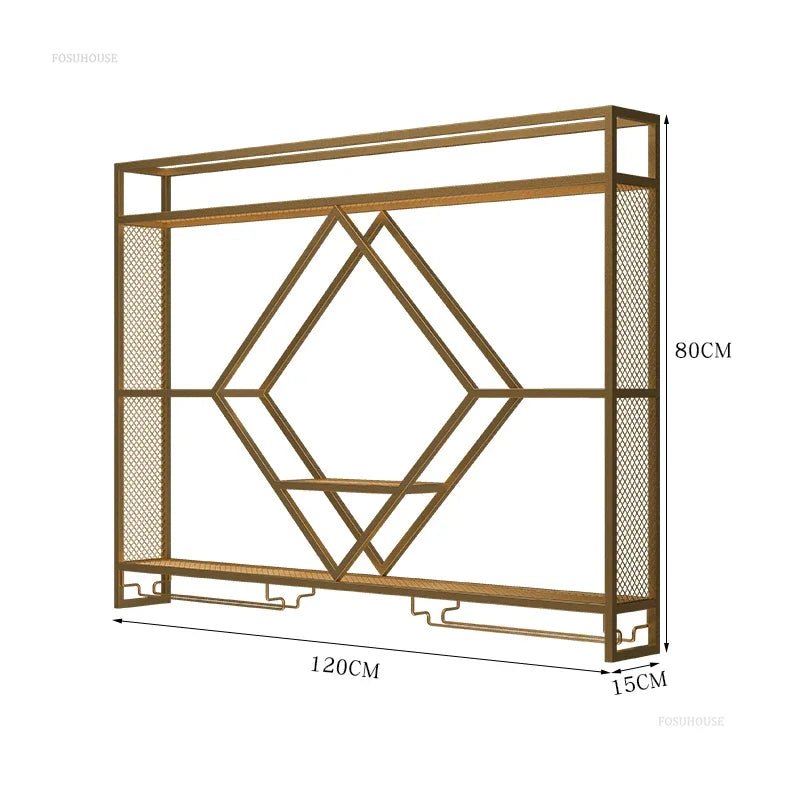 Support bouteille bar professionnel angle trois-quarts