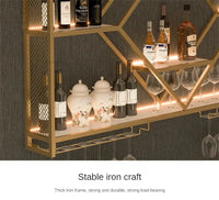 Support bouteille bar professionnel zoom matière
