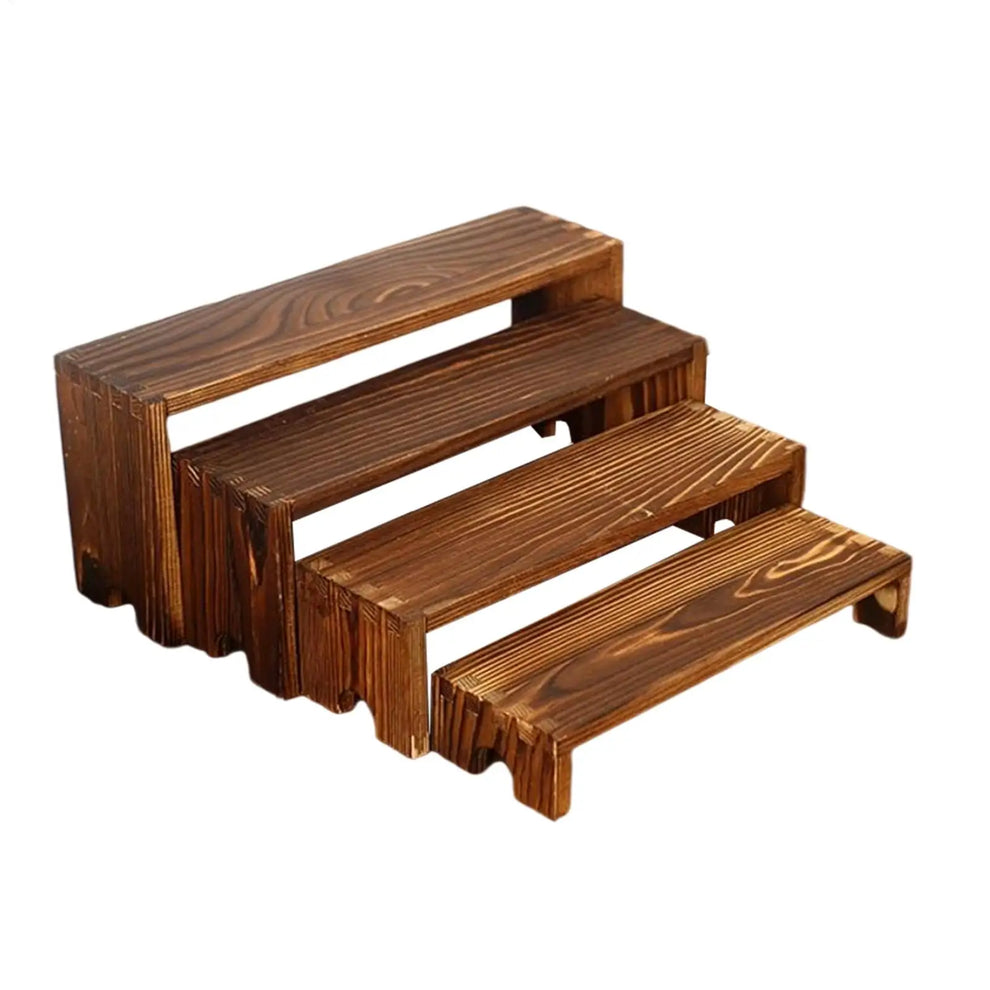 Présentoir à vin en bois détail du rangement