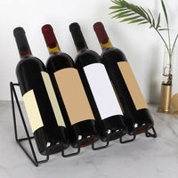 Support bouteille alcool vue de face