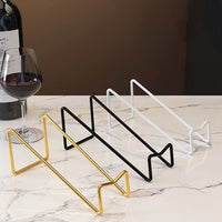 Support bouteille table en situation