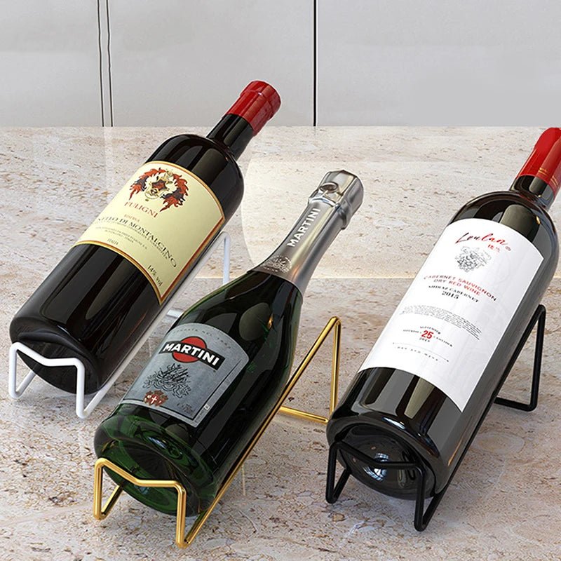 Support bouteille table zoom matière
