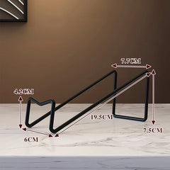 Support bouteille table pose et structure