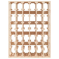 Étagère à bouteille en bois zoom matière