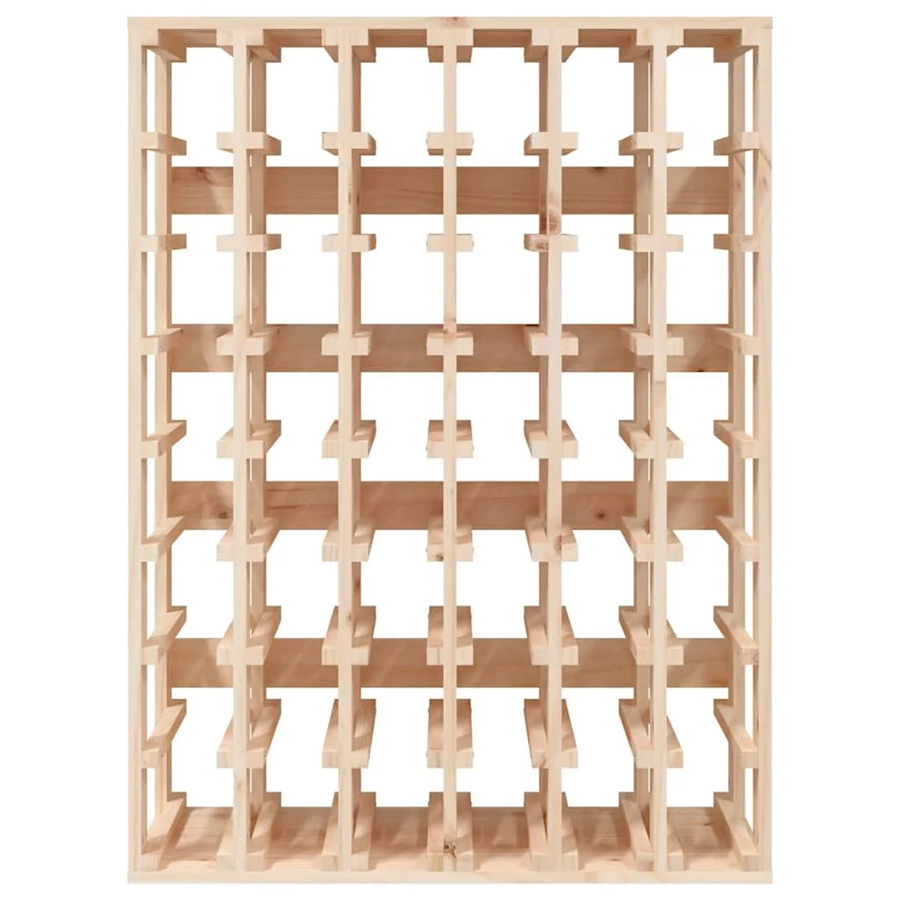 Étagère à bouteille en bois zoom matière