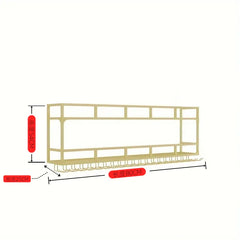 Étagère bouteille bar en situation