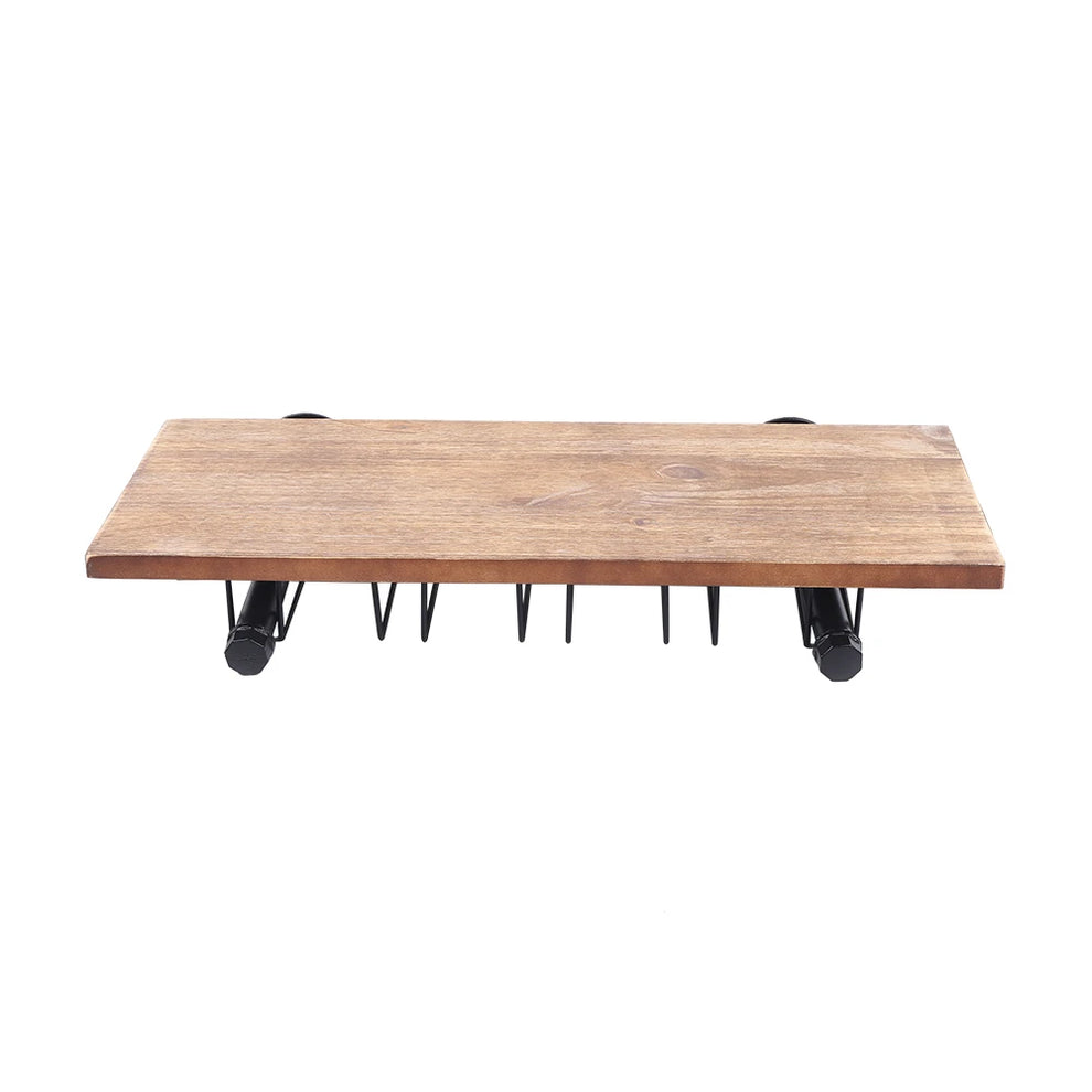 Étagère murale pour verre à vin vue de côté