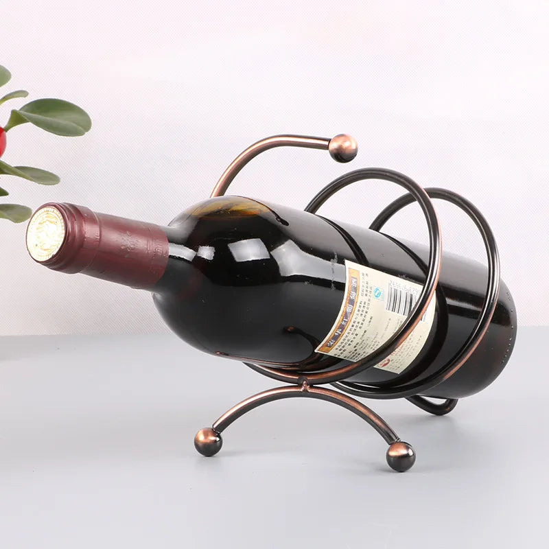 Porte-bouteille vélo vintage pour la cave