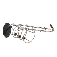 Porte bouteille saxophone vue d'ensemble